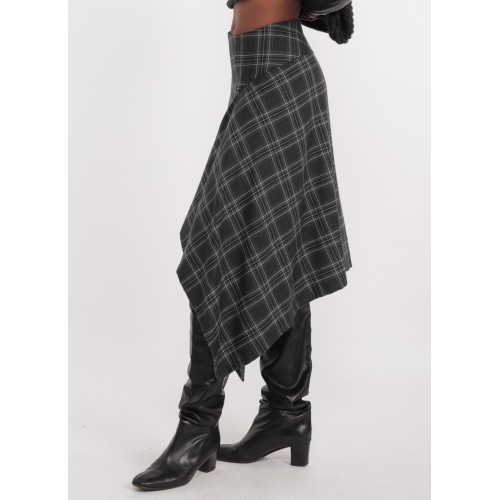 Luisa Plaid Skirt