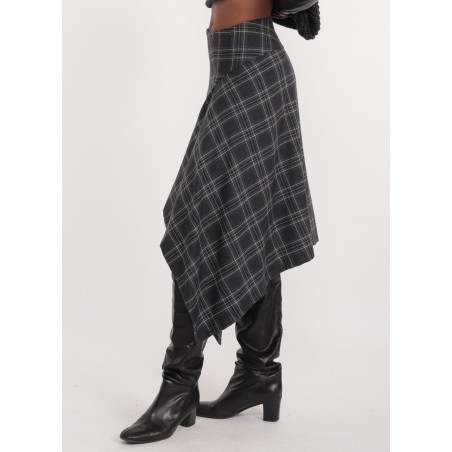Luisa Plaid Skirt