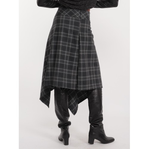Luisa Plaid Skirt