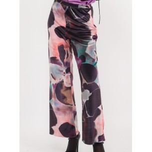 Pantalon en velours imprimé Ivana 2