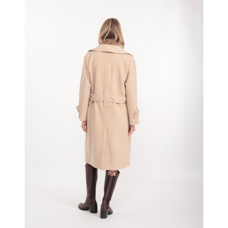 Léane wool cloth coat