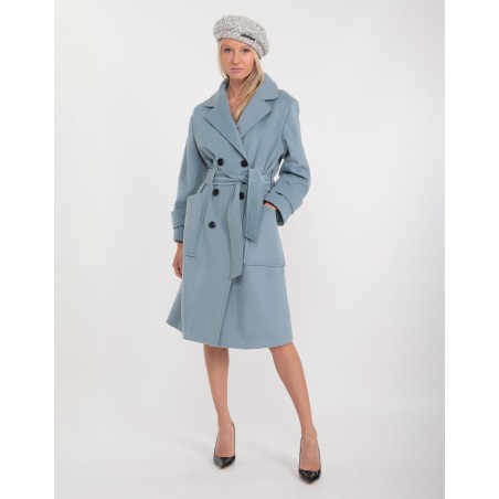 Léane wool cloth coat