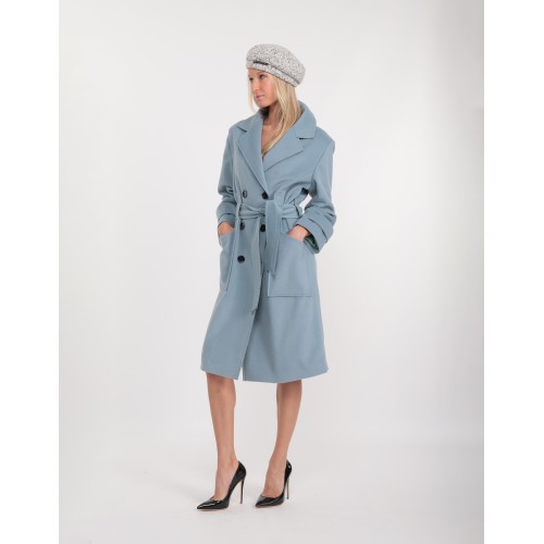 Léane wool cloth coat