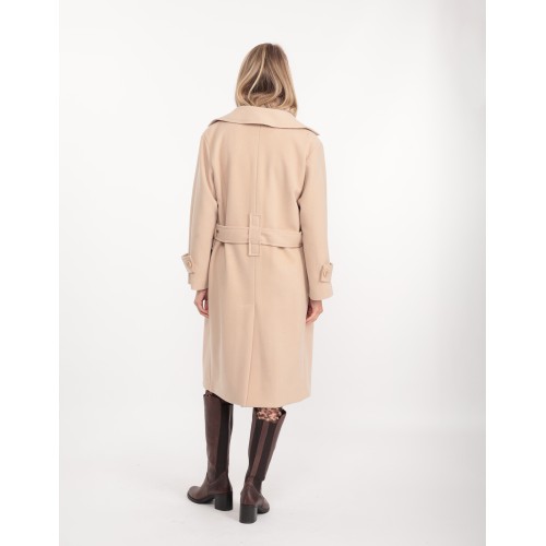 Léane wool cloth coat