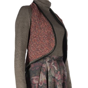 Brick knit cardigan Lili 2