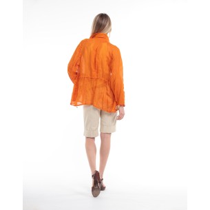 Parka Paula orange 2