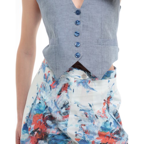 Gilet bleu Ada Gilet bleu Ada