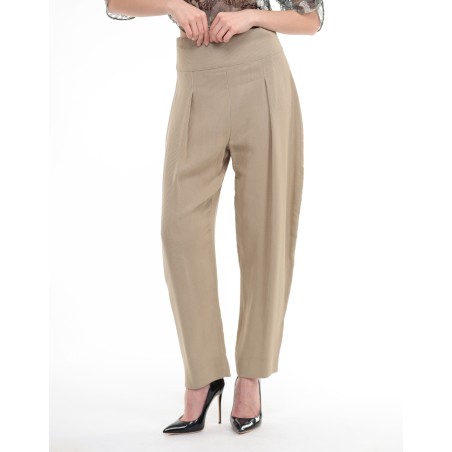 Pantalon barrel taille haute Dolly