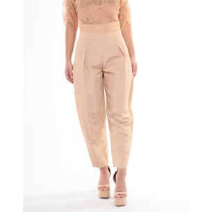 Pantalon barrel taille haute Dolly