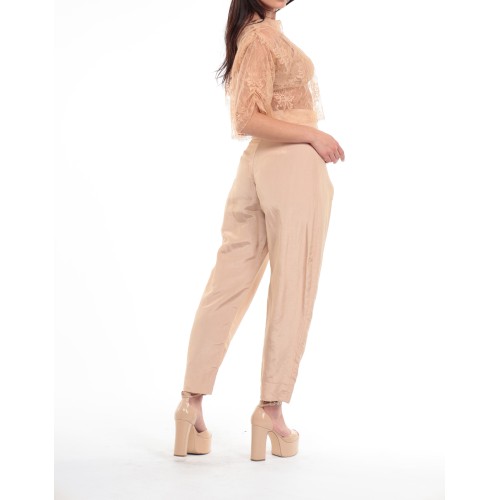 Haut en dentelle rose Angelica Haut en dentelle rose Angelica