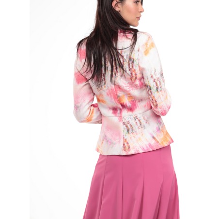 Veste à basque sans col Marion