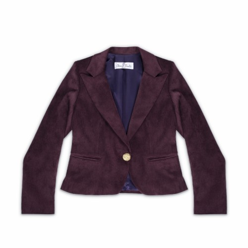 Short plum jacket Maëlys Short plum jacket Maëlys