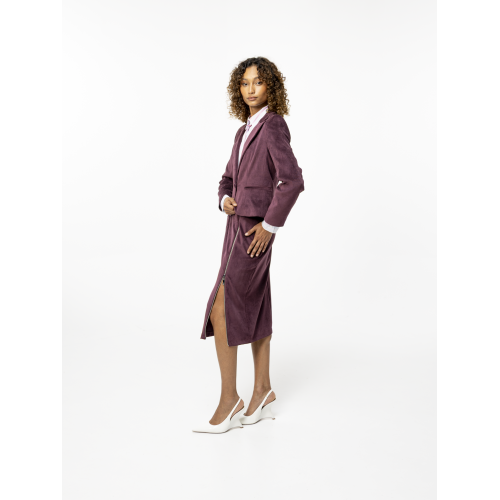 Short plum jacket Maëlys Short plum jacket Maëlys