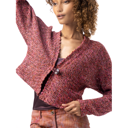 The wool-knit Clélia cardigan