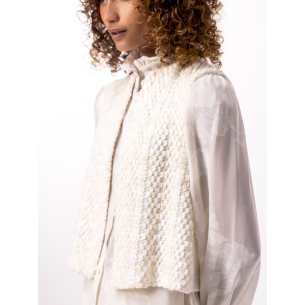 Kira ivory wool jacket 2