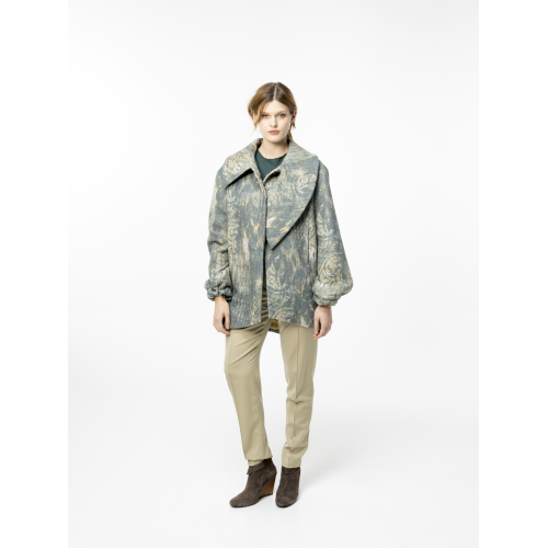 Isa green 3/4 coat