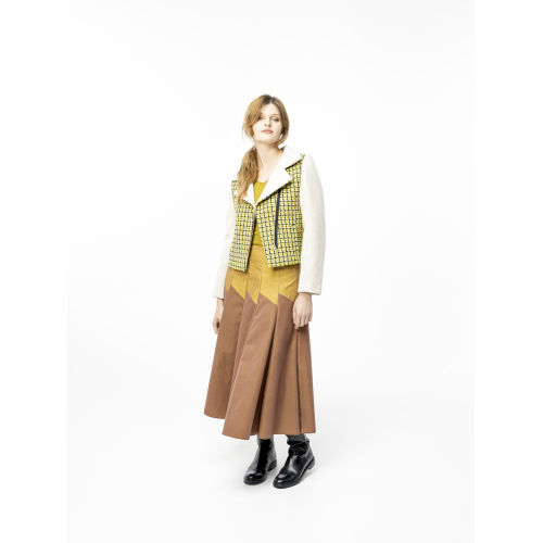 Veste perfecto en tweed Mélanie