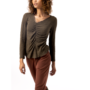 Laetitia draped top