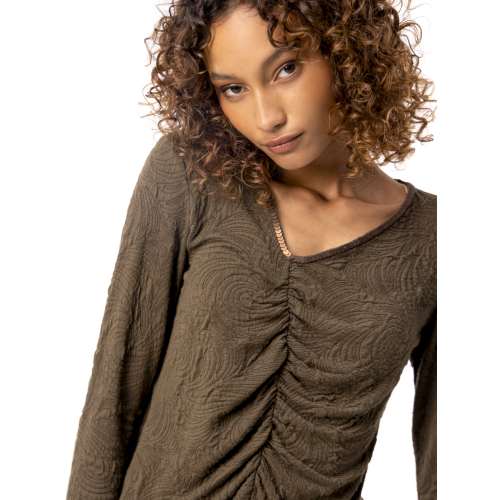 Haut drapé Laetitia