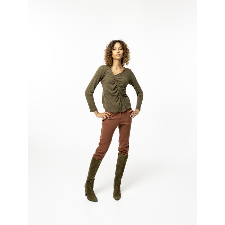 Haut drapé Laetitia