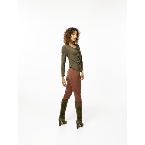 Haut drapé Laetitia