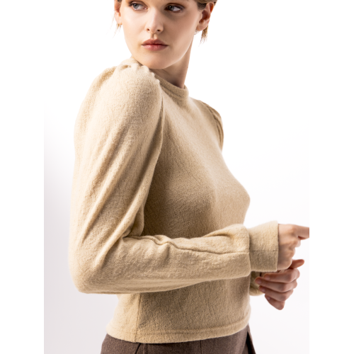 Pull Angèle beige