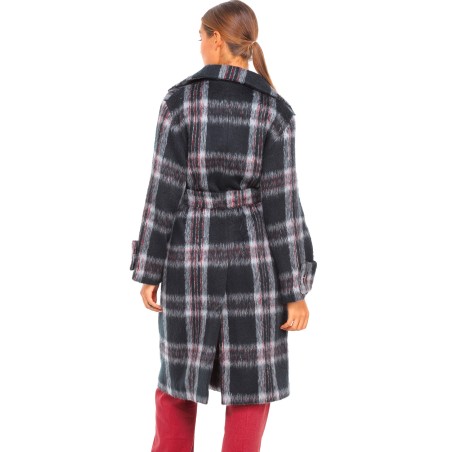 Long plaid coat  Lio