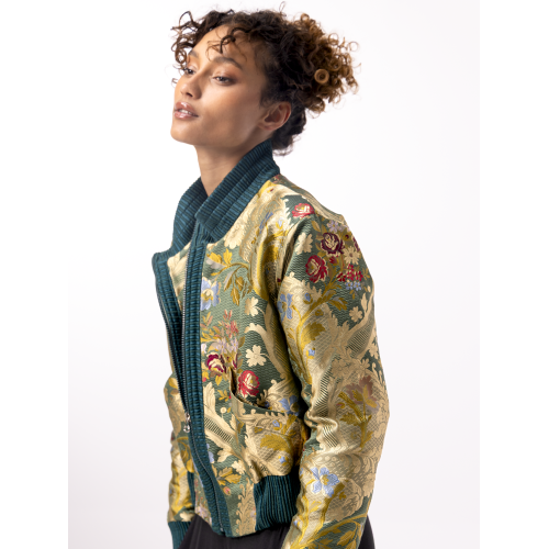 Blouson en soie Gianna