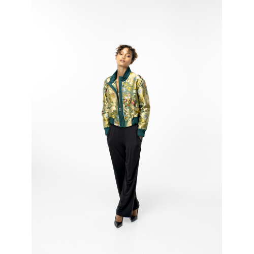 Blouson en soie Gianna