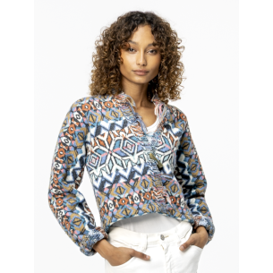 Jacquard cardigan Blanche 2