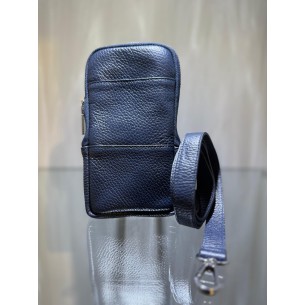 Tiana leather phone pouch