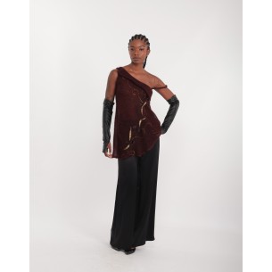 Alba embroidered tunic