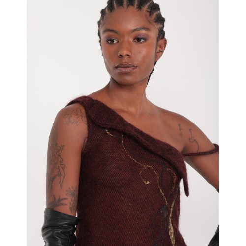 Alba embroidered tunic