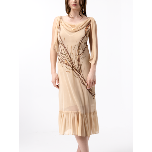 Lucie Embroidered Pink Dress