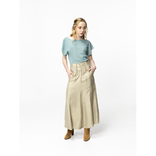 Jupe longue évasée Elsa