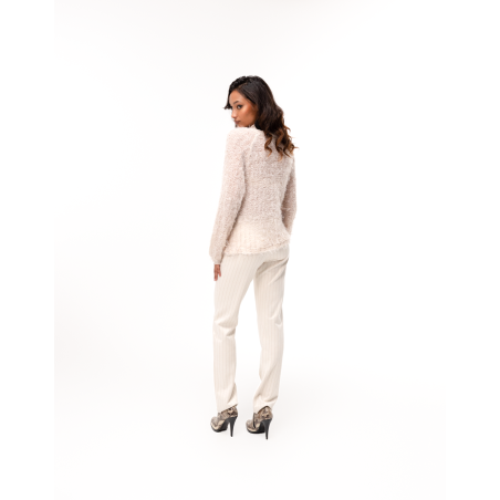 Vanessa Sweater in Powder Pink