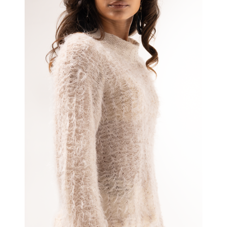 Vanessa Sweater in Powder Pink