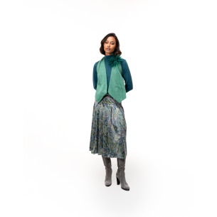 Gilet Nadia vert