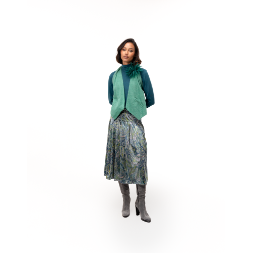 Gilet Nadia vert
