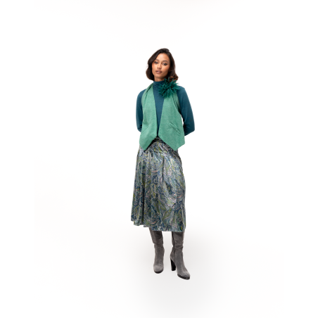 Gilet Nadia vert