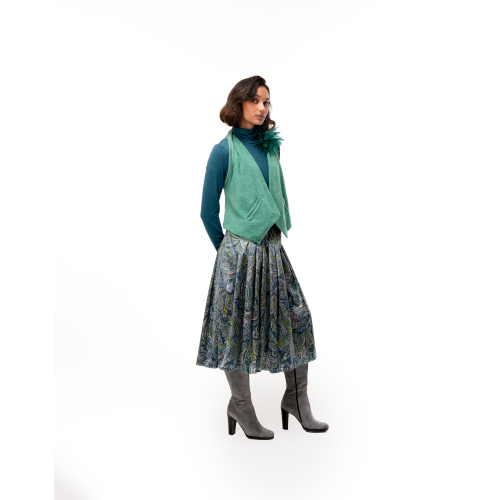 Gilet Nadia vert