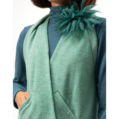 Gilet Nadia vert