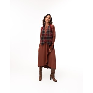 Gilet Nadia tartan 2