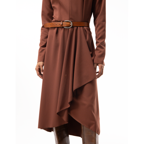Robe Diane marron
