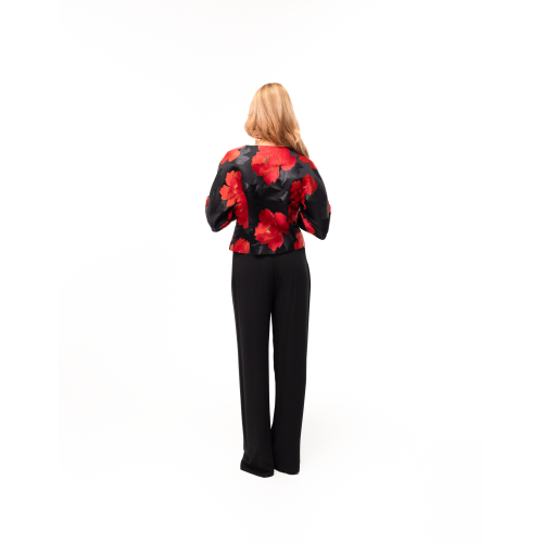 Florence Kimono Jacket in Red and...