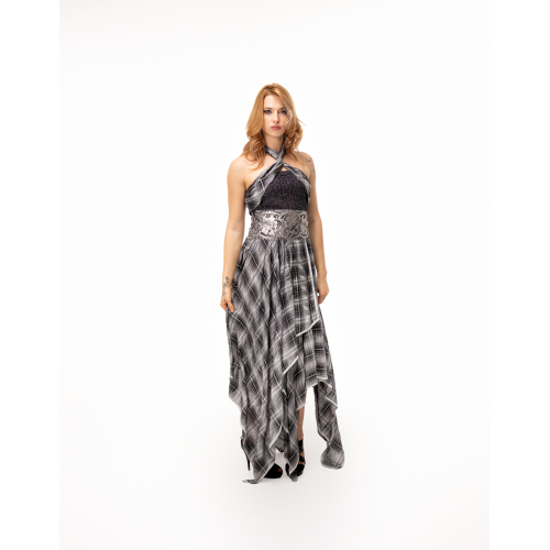 Caroline Set in Iridescent Silk
